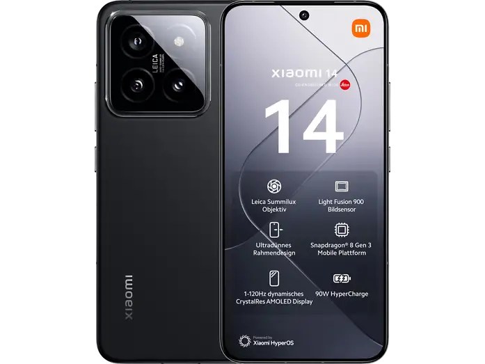 Xiaomi 14 512GB Schwarz – Sehr gut